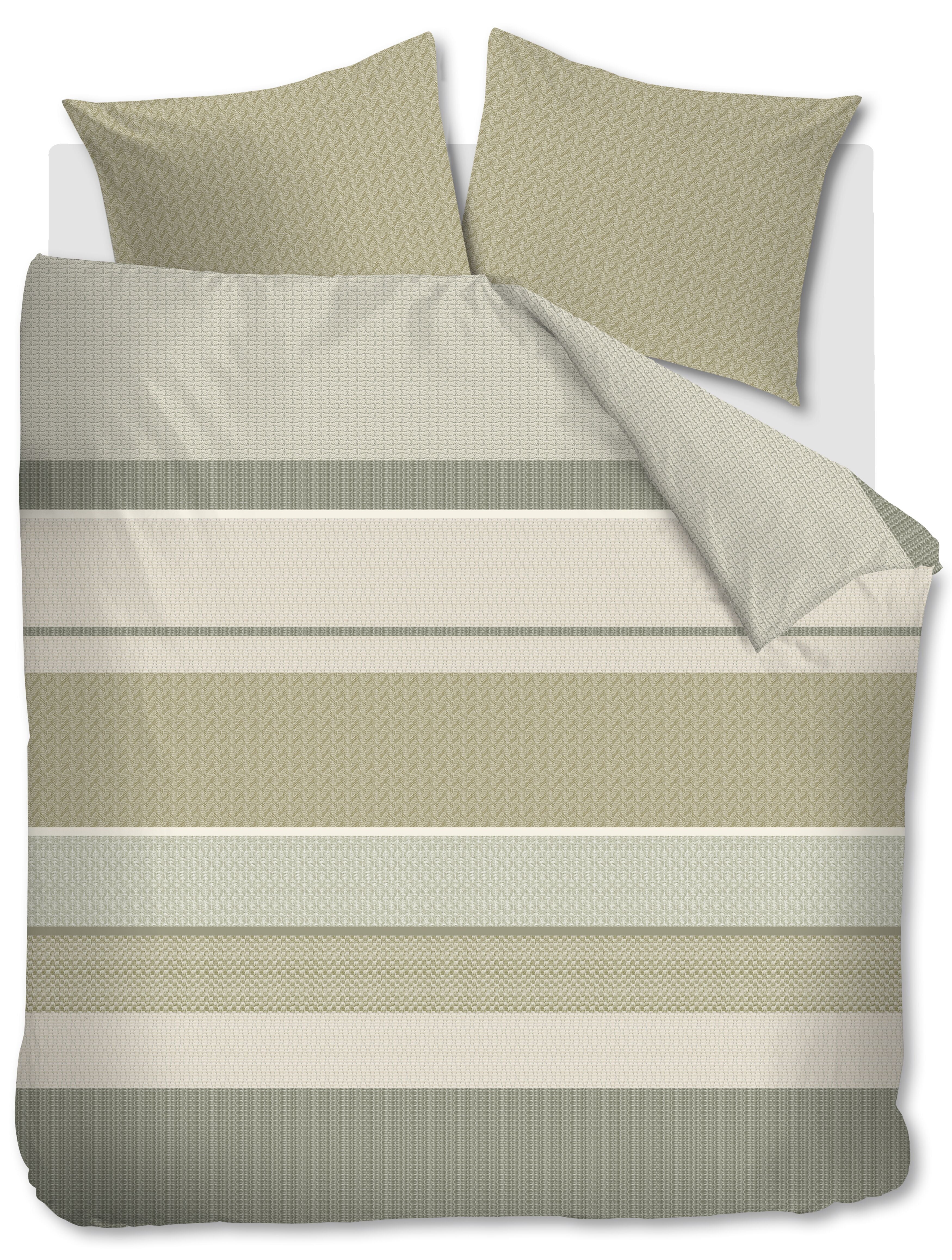Hilde Duvet Cover - Grey Green