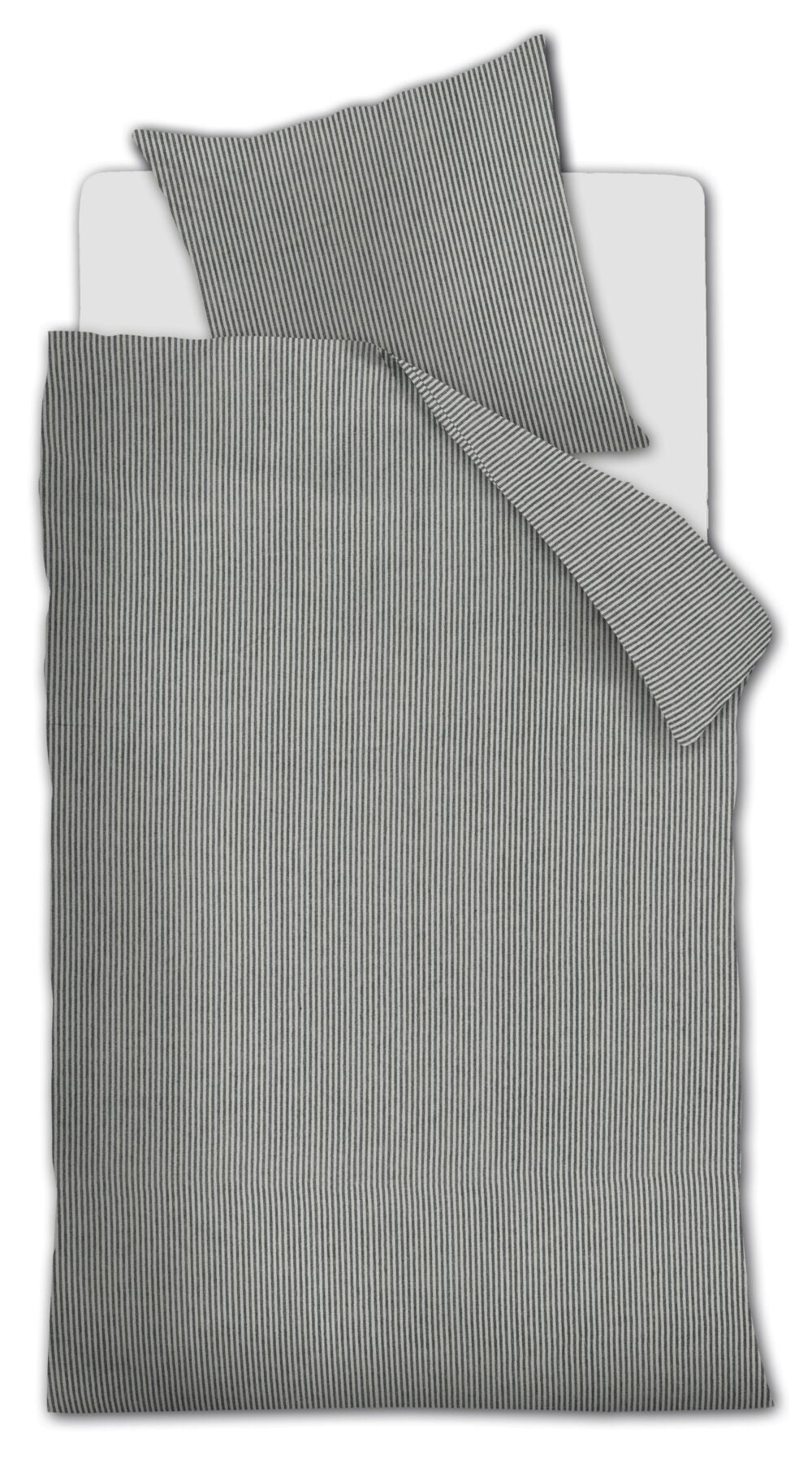 Ivan Duvet Cover - Black