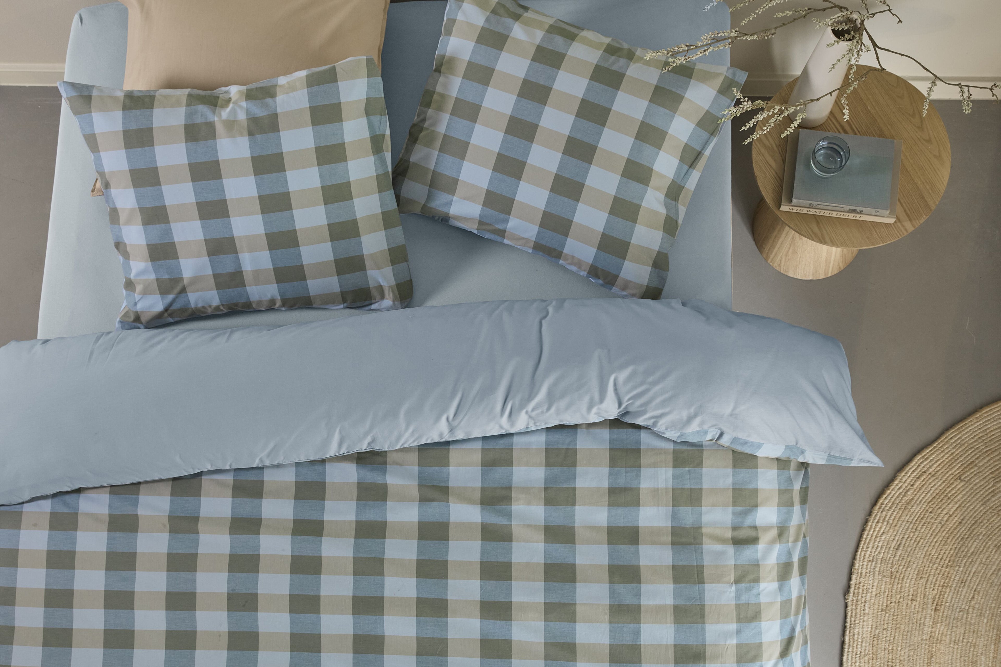 Marrë Duvet Cover - Blue Green
