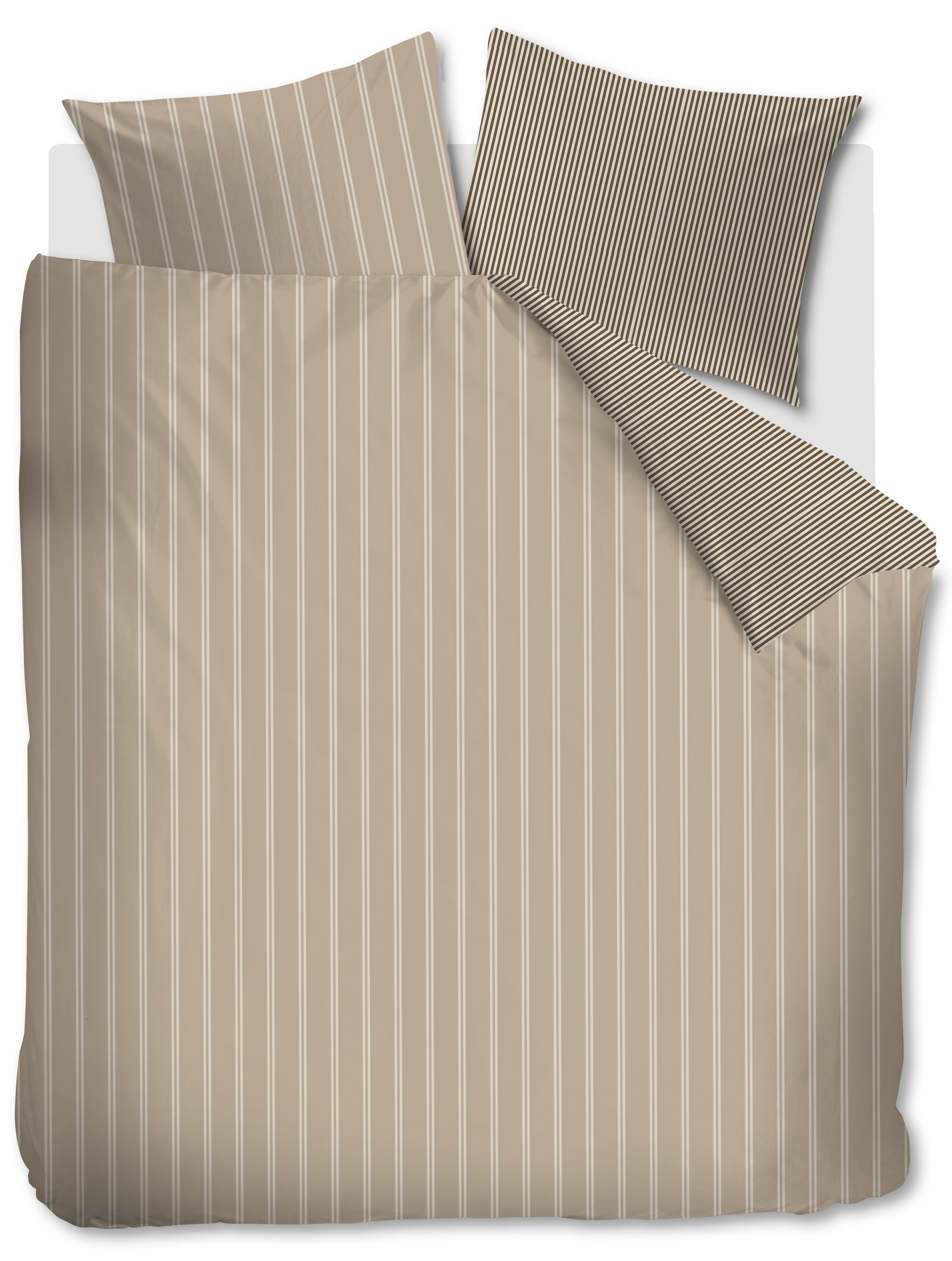 Mini Stripe Duvet Cover - Natural