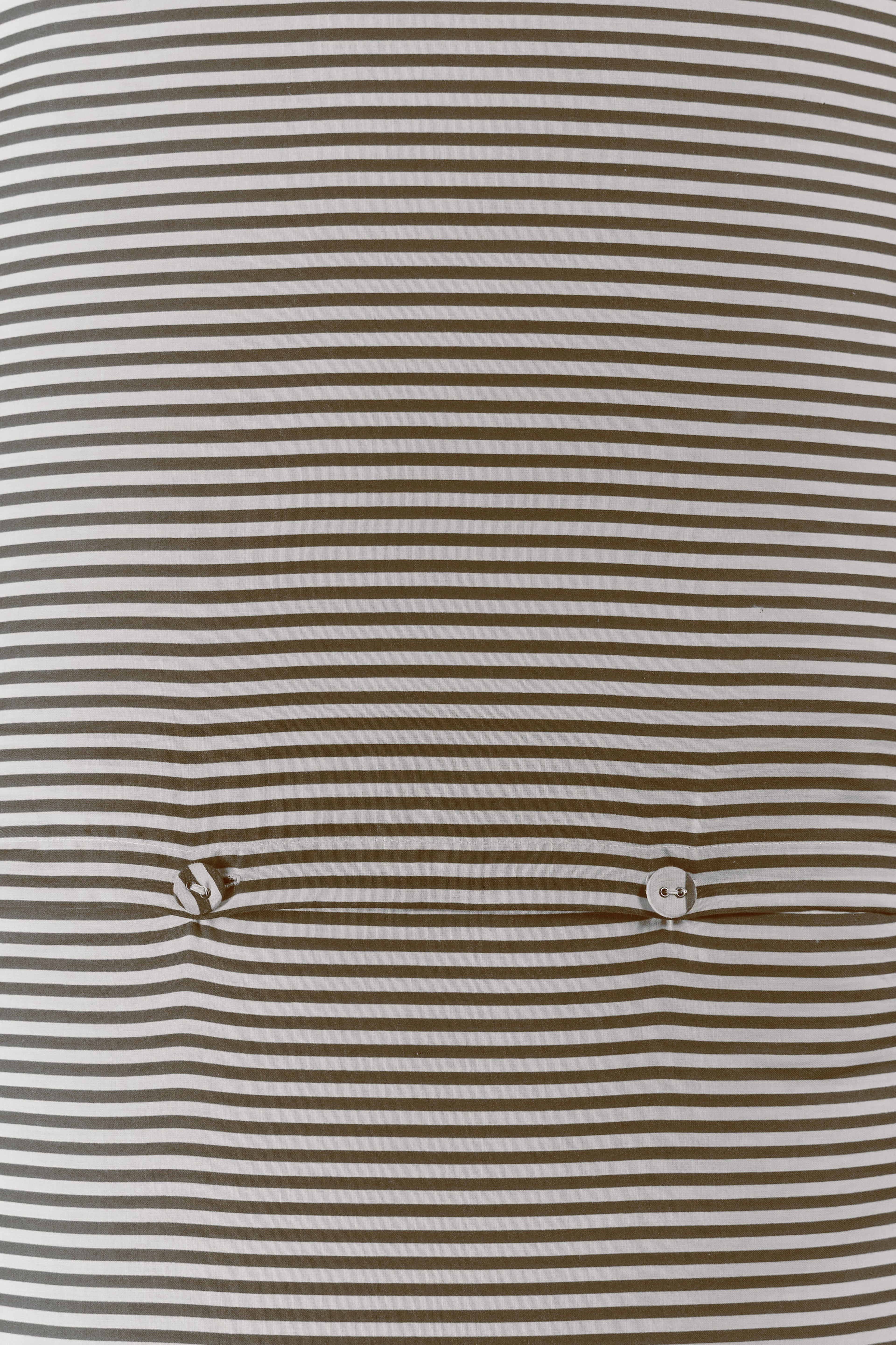 vtwonen Mini Stripe Decoratiekussen - Naturel