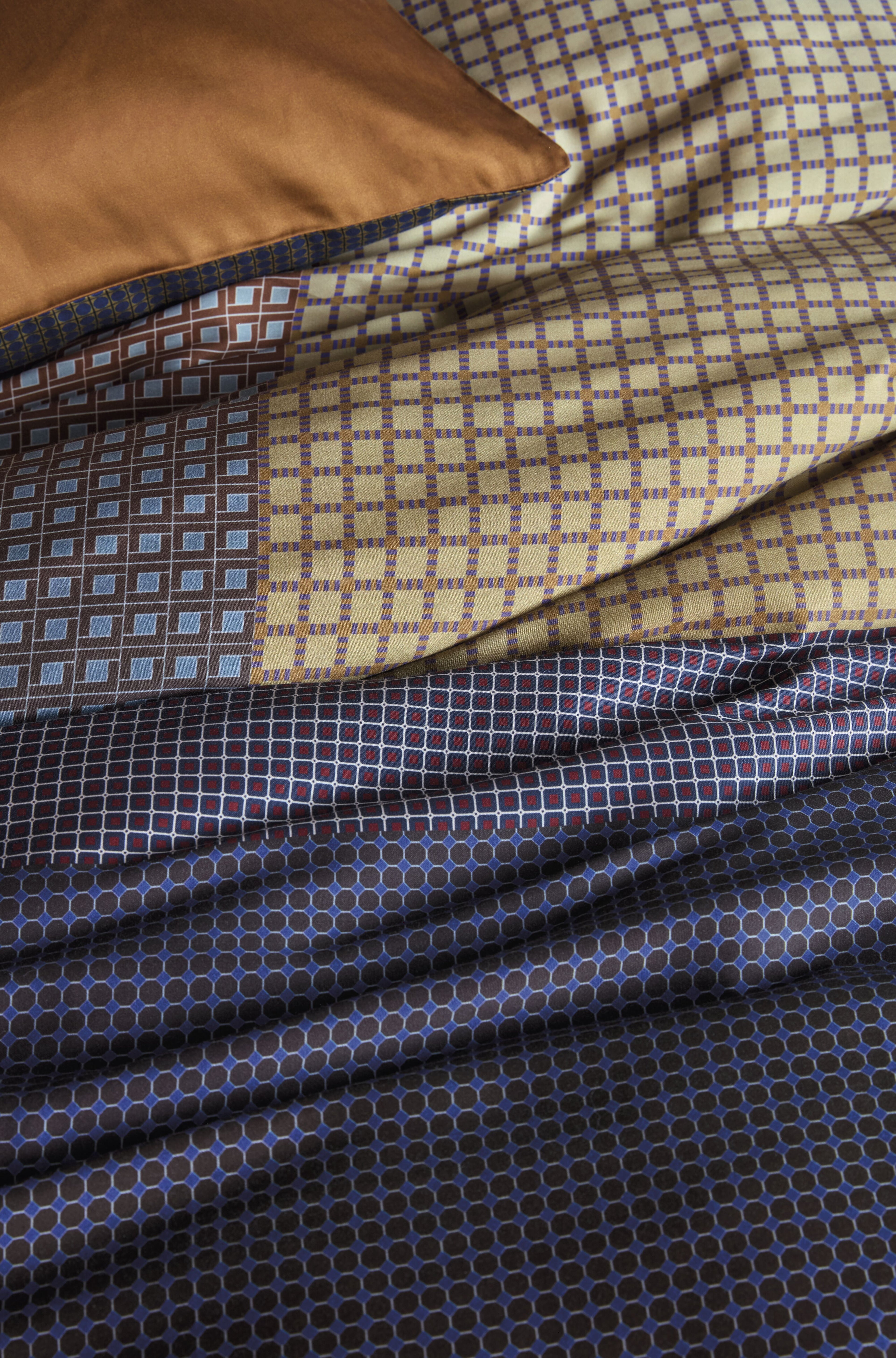 Oxford Street Dekbedovertrek - Blauw