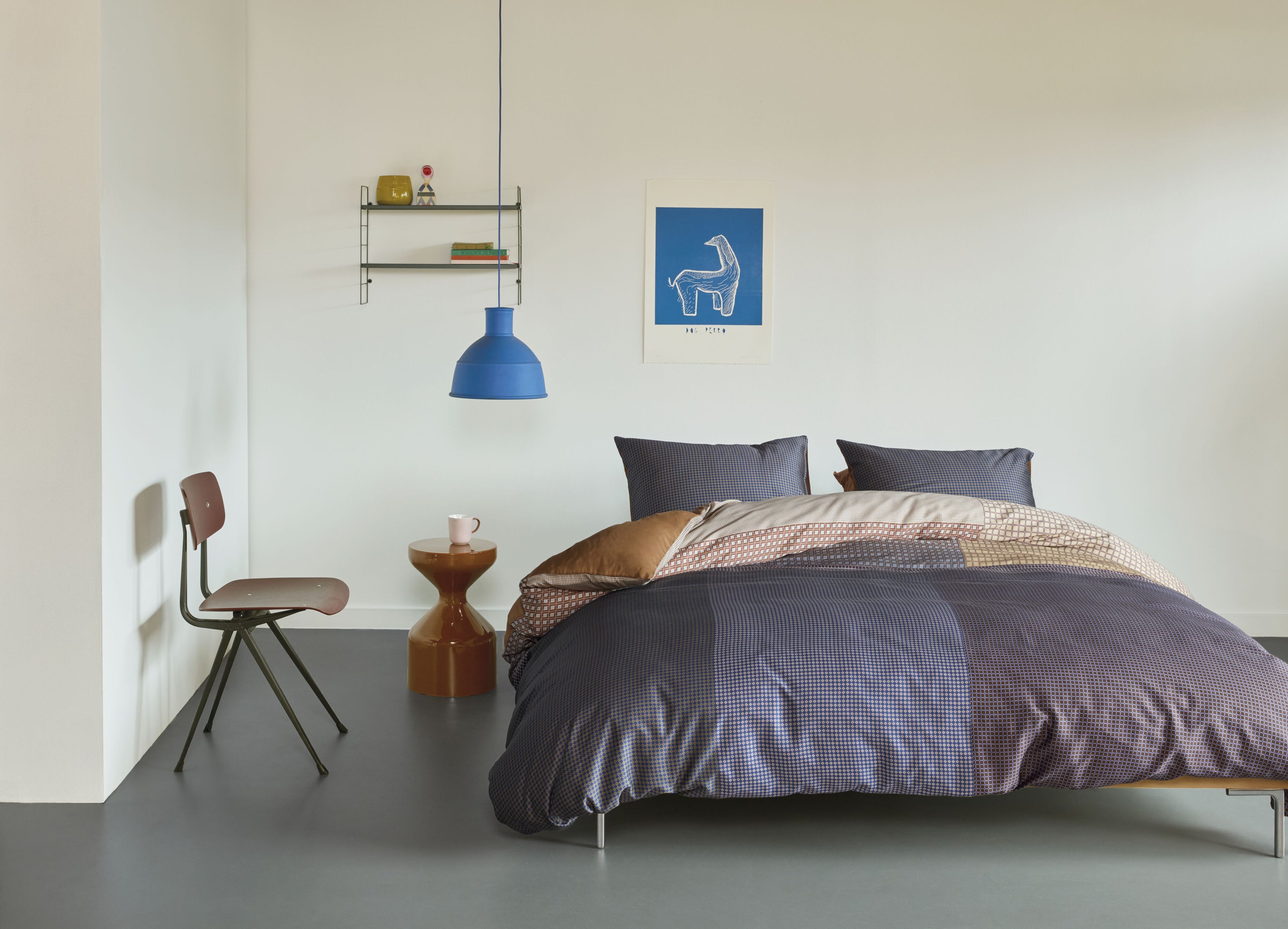 Oxford Street Duvet Cover - Blue