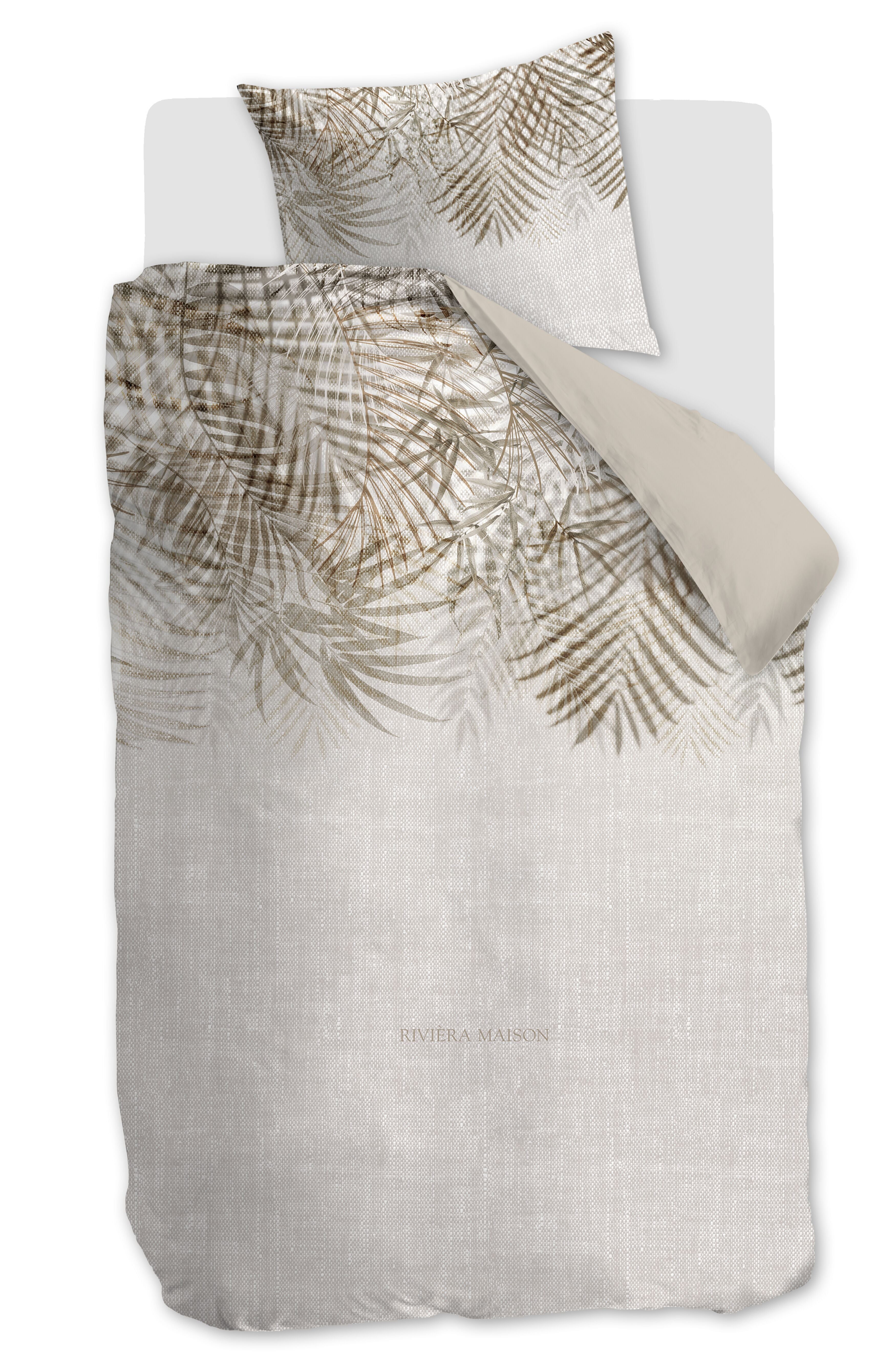Palm Shade Duvet Cover - Natural