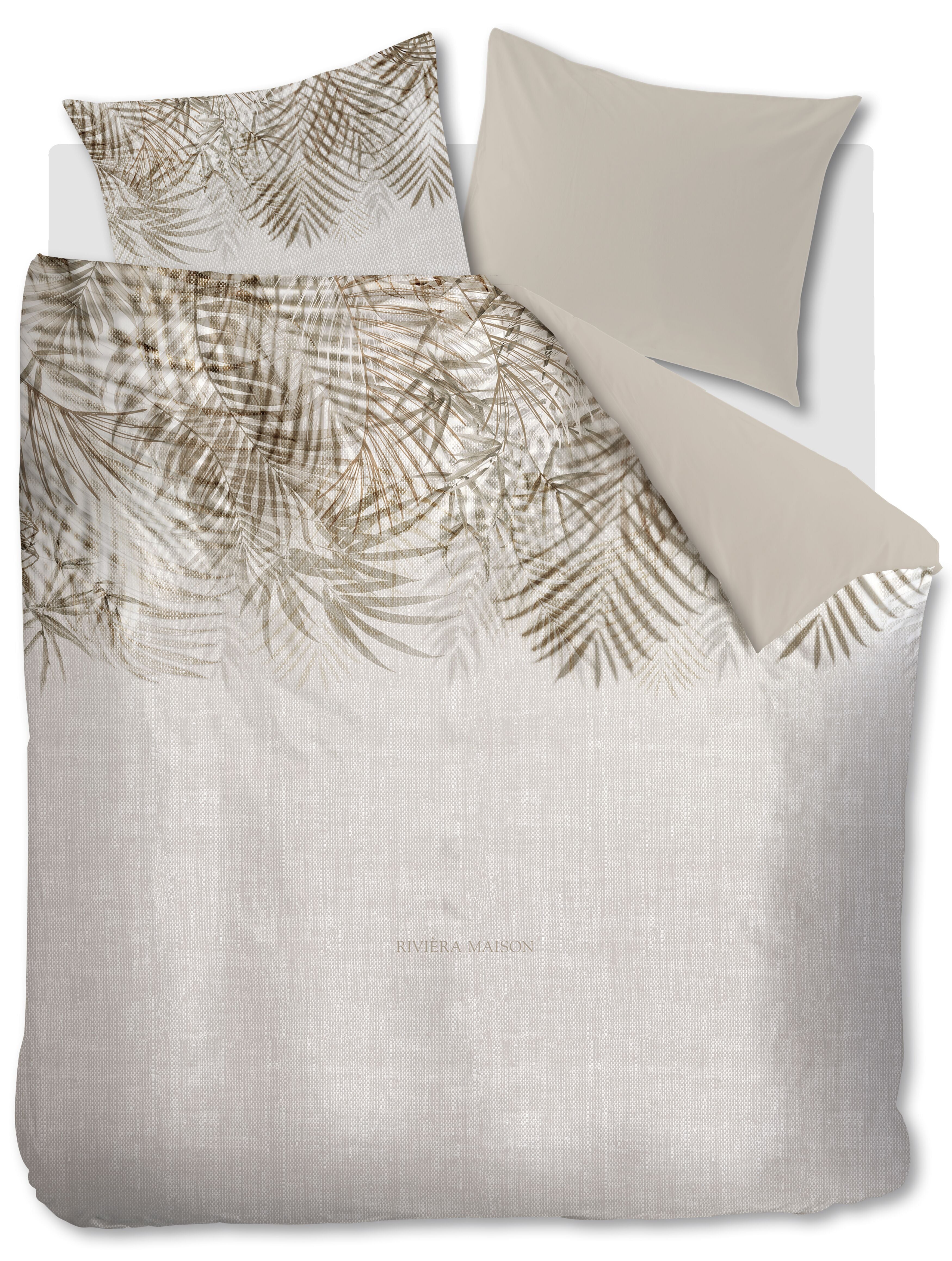 Palm Shade Duvet Cover - Natural