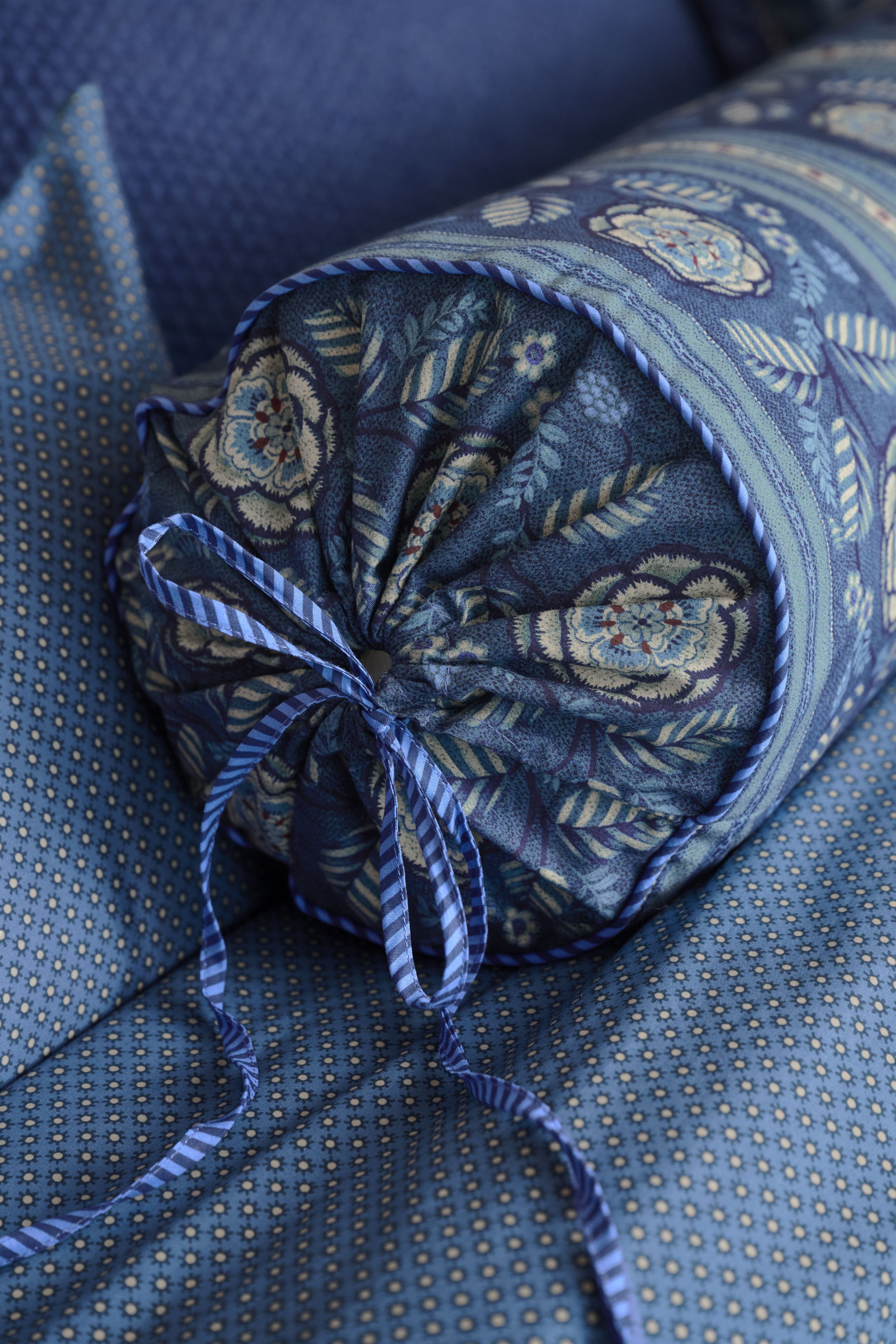 Rosa Rani Dekbedovertrek - Donkerblauw