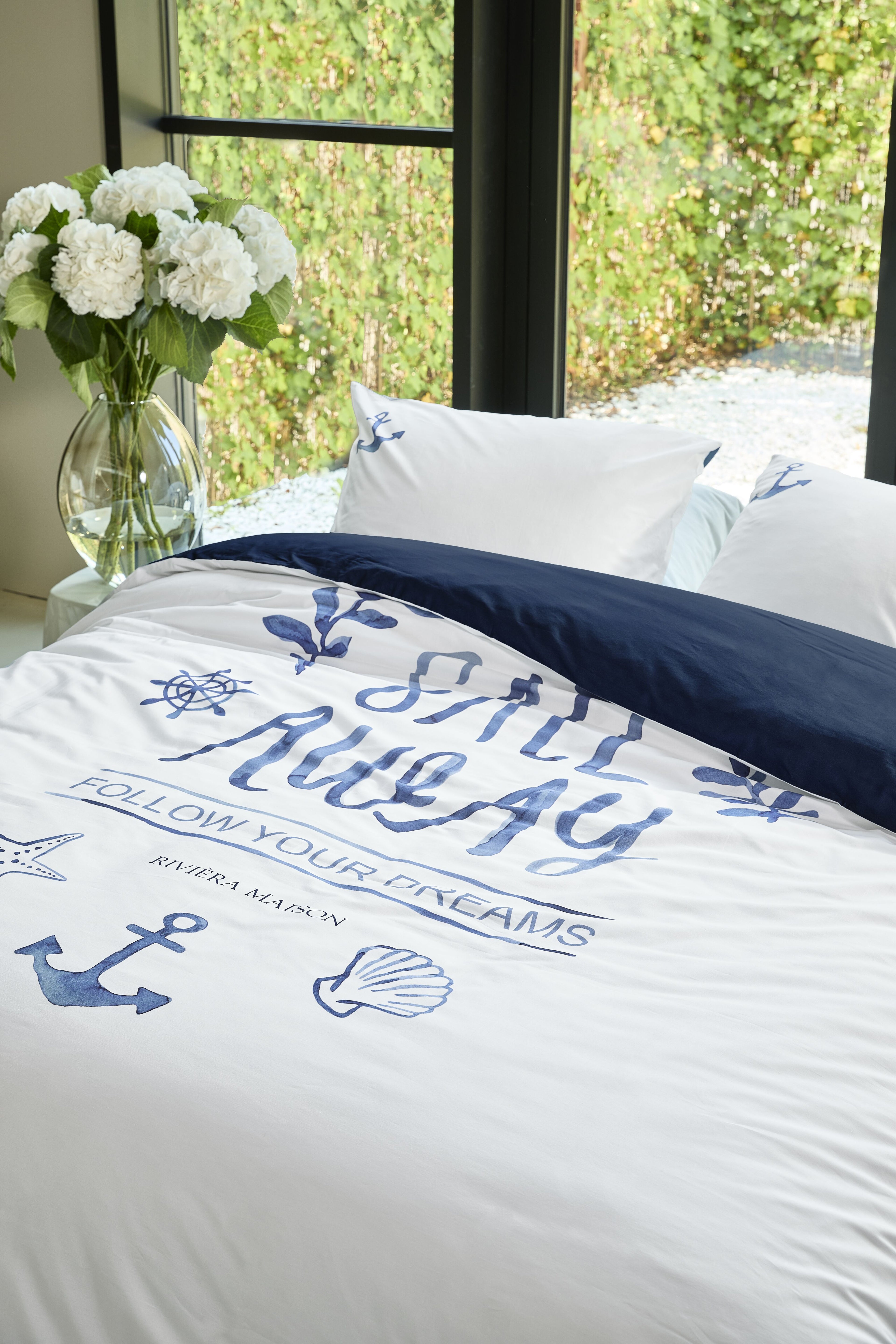 Sail Away Duvet Cover - Blue
