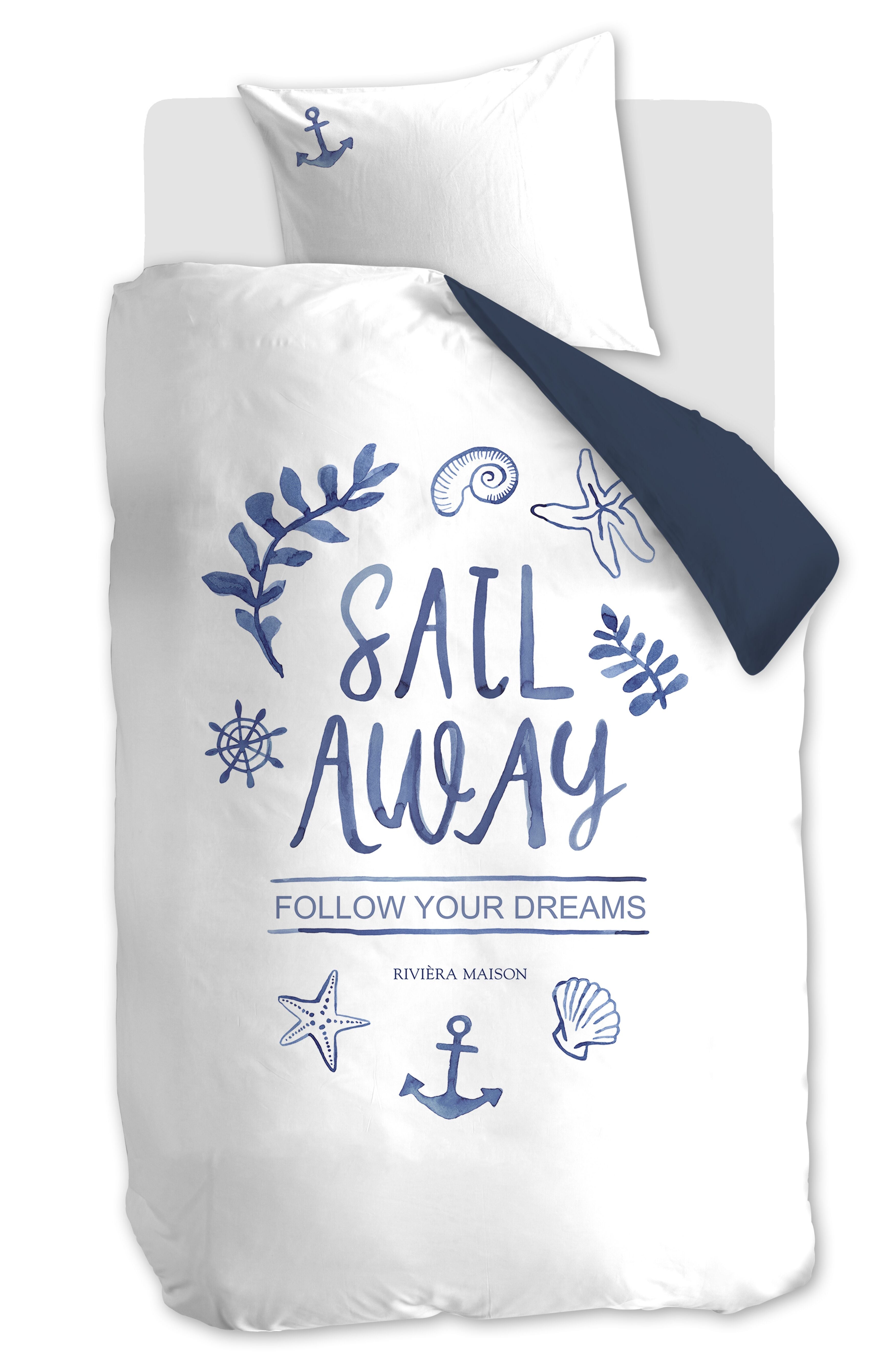 Sail Away Duvet Cover - Blue