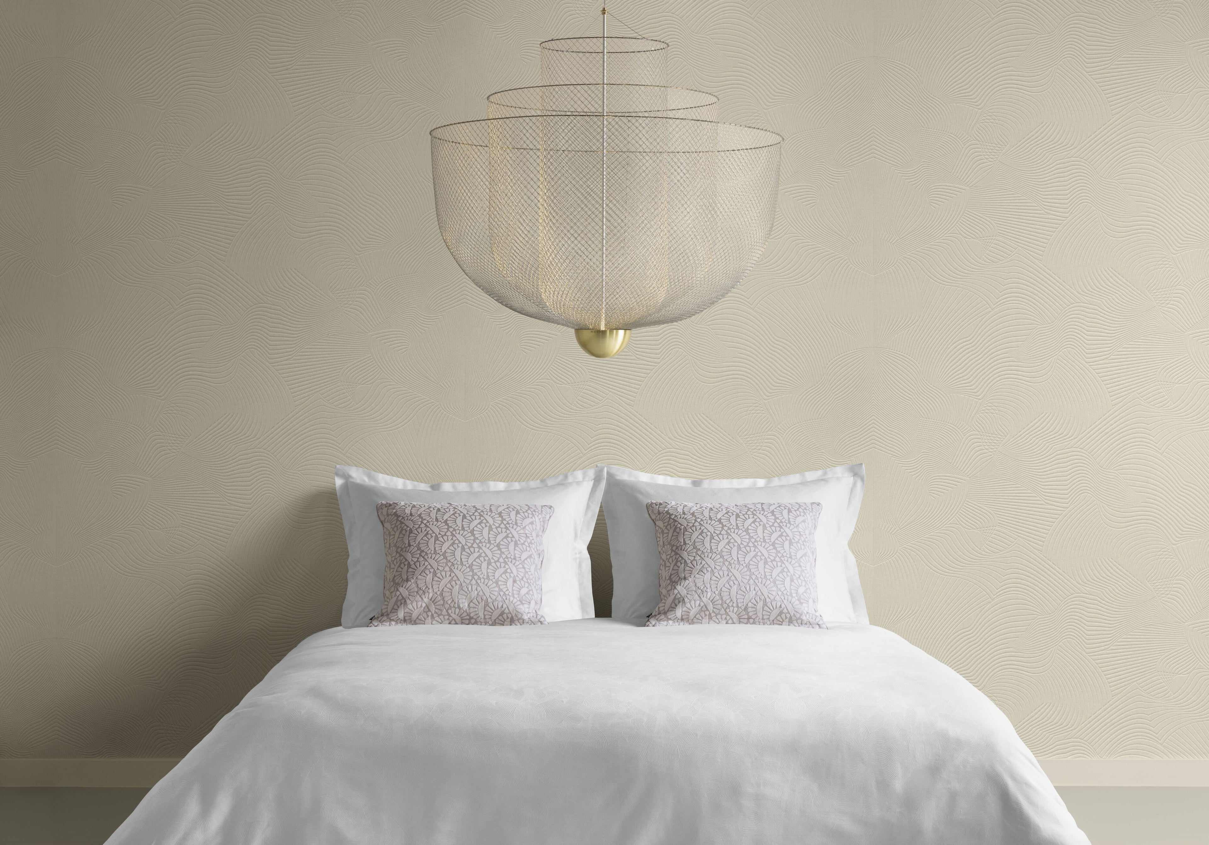 Techno Bee Duvet Cover - White