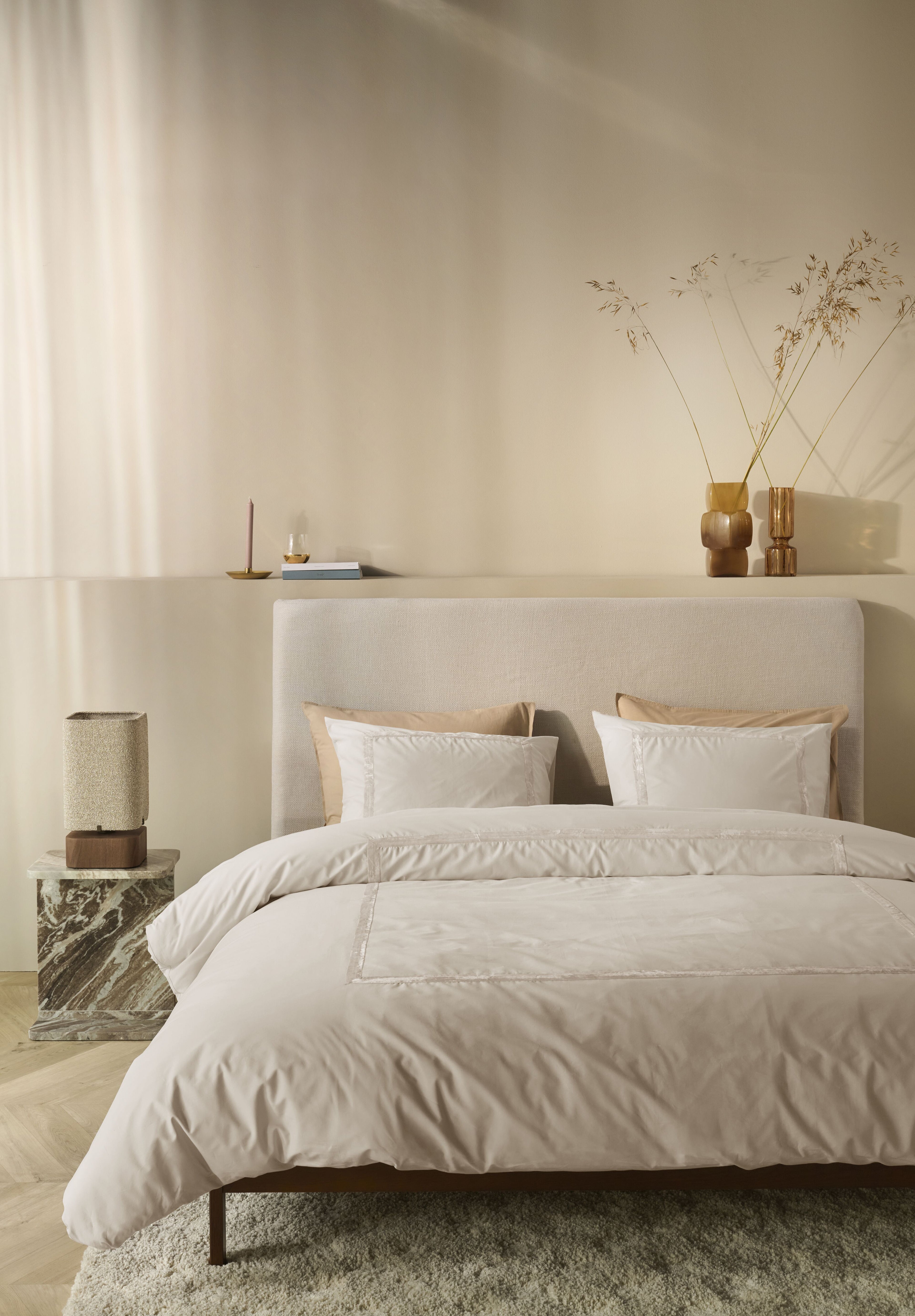 Vashti Duvet Cover - Sand