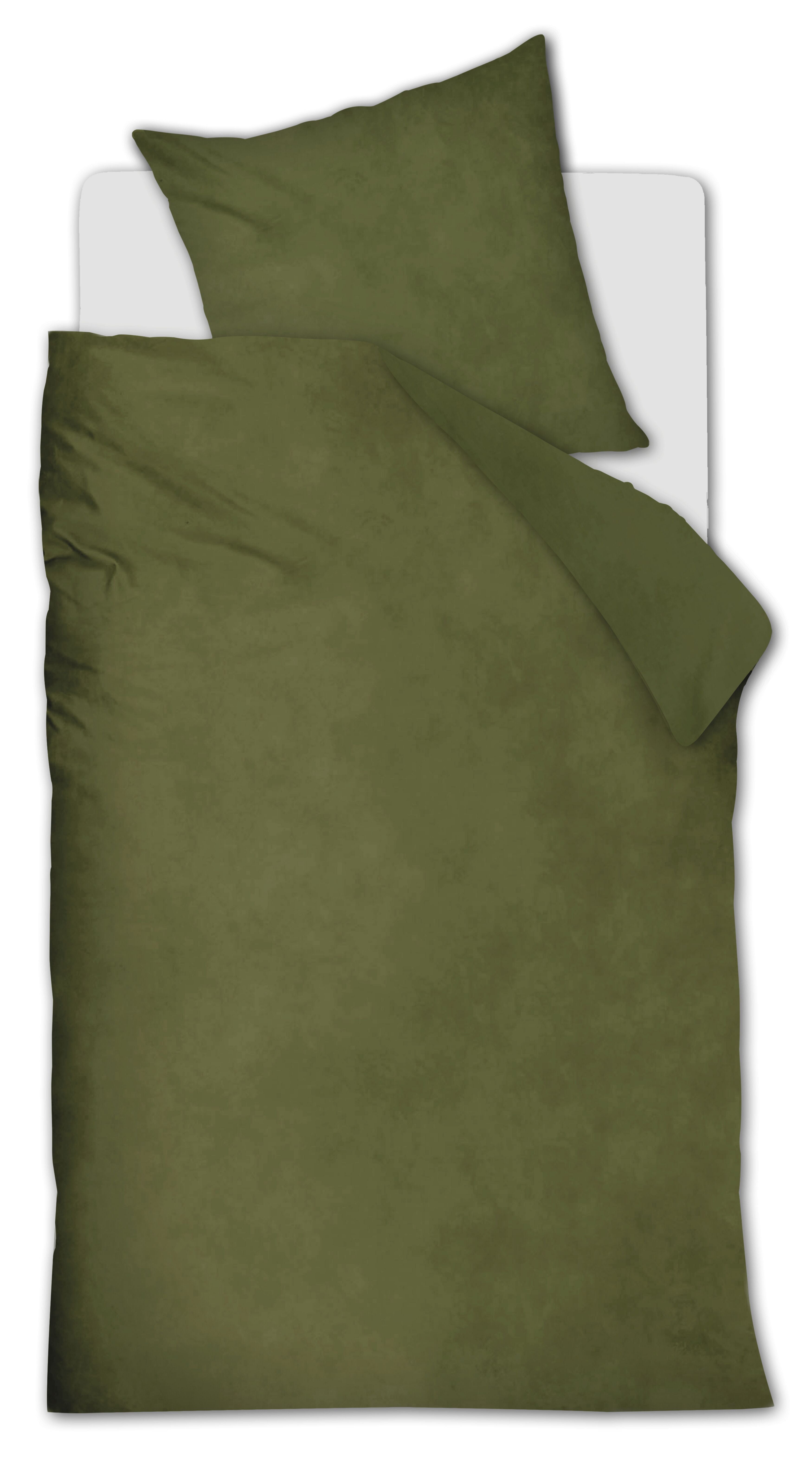 Velvety Dekbedovertrek - Groen