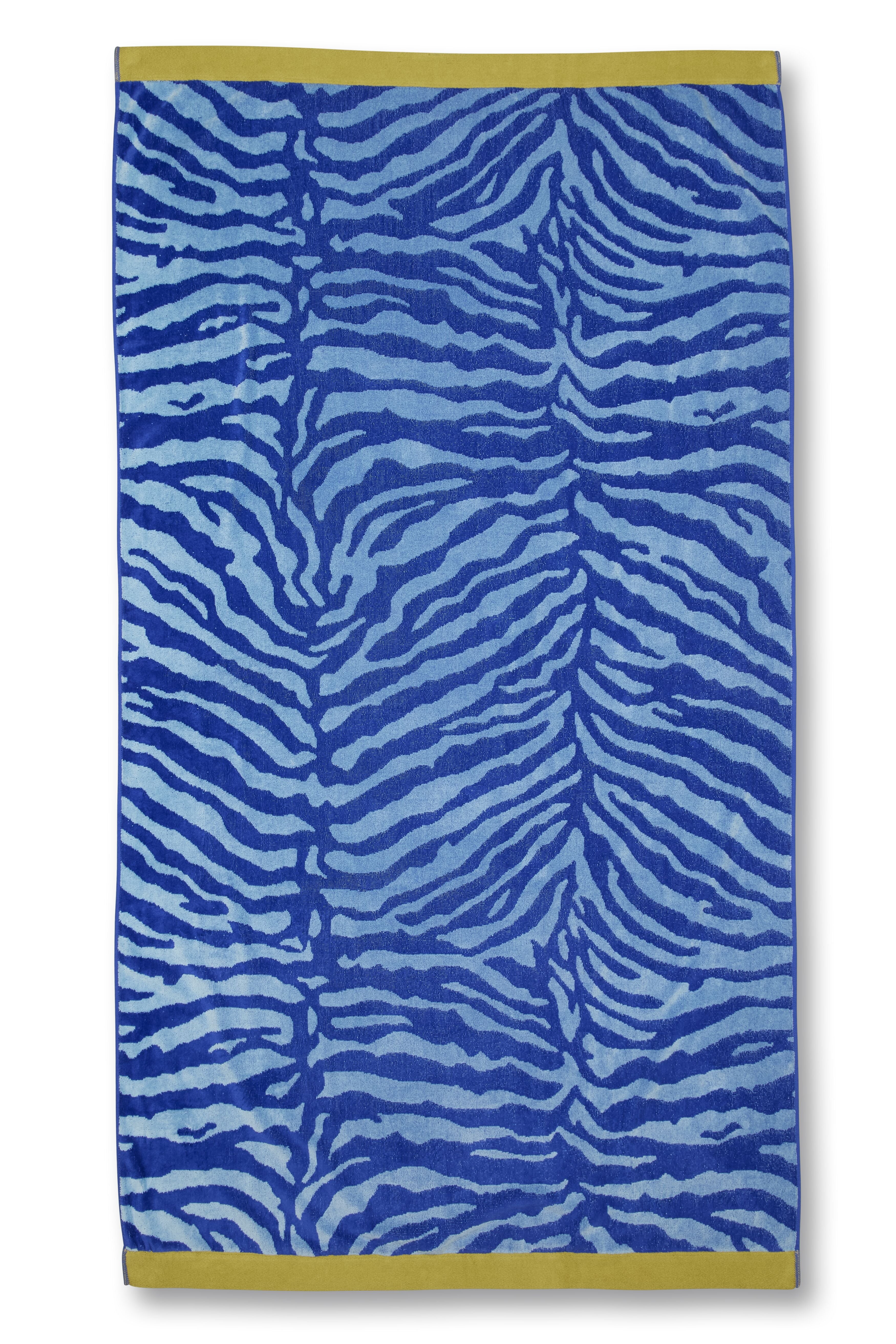 KAAT Amsterdam Zayda Beach Towel - Blue