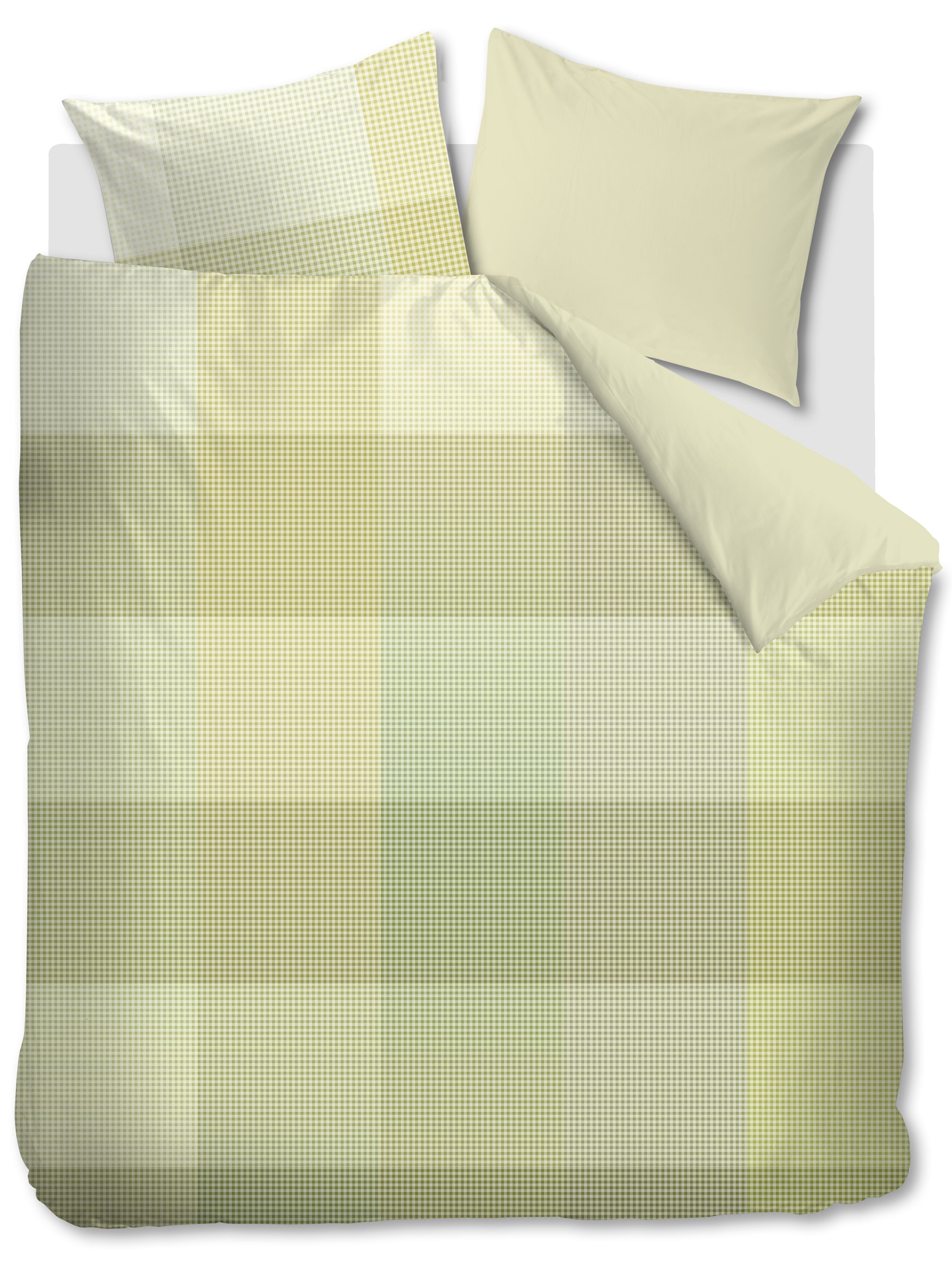 Zira Duvet Cover - Green