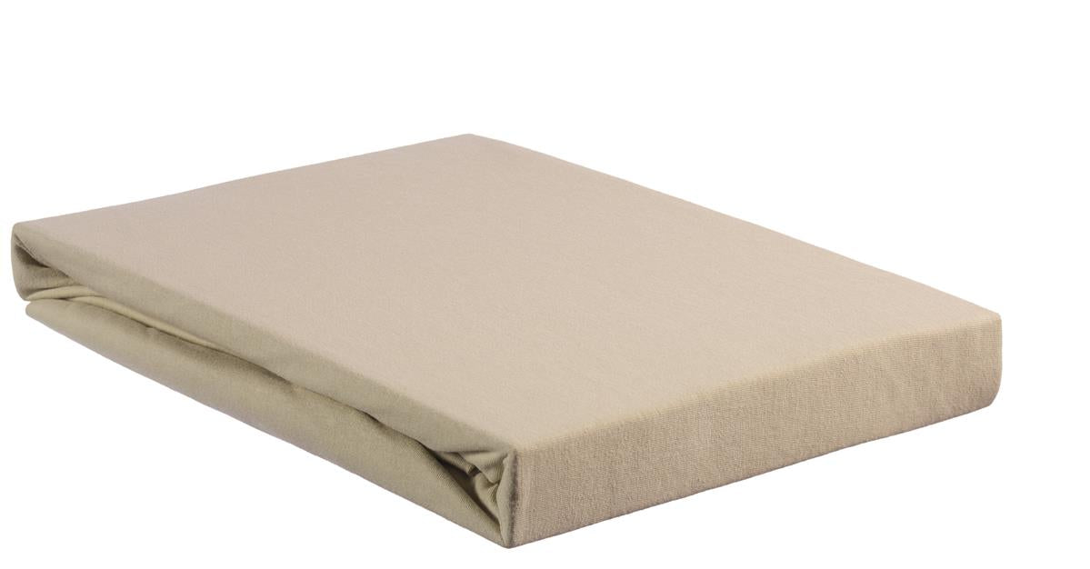 Beddinghouse Topper Fitted Sheet - Jersey - Sand