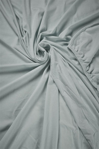 Beddinghouse Topper Fitted Sheet - Jersey - Light blue