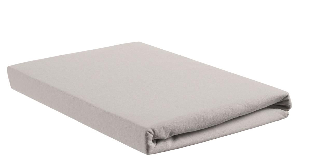 Beddinghouse Fitted sheet - Jersey - Light grey