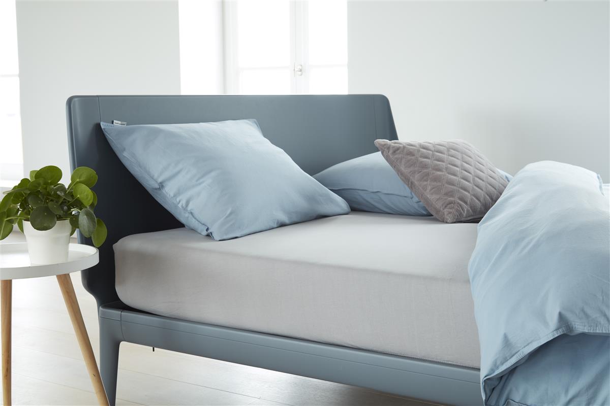 Beddinghouse Topper Fitted Sheet - Jersey - Light Grey