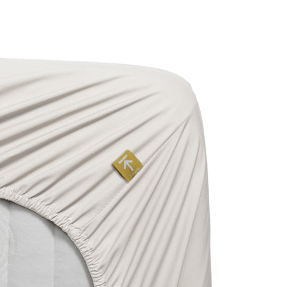 Beddinghouse Hoeslaken - Percale katoen - Gebroken wit