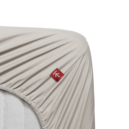 Beddinghouse Hoeslaken - Percale katoen - Naturel