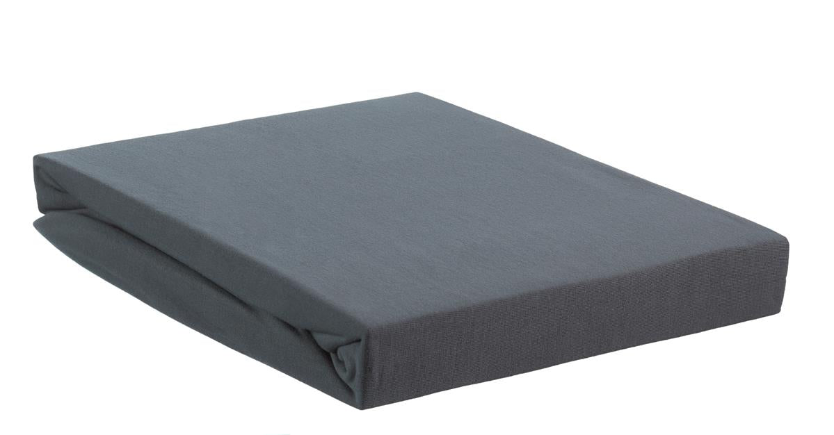 Beddinghouse Topper Fitted Sheet - Jersey Stretch - Cool Grey