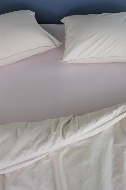 Beddinghouse Split Topper Fitted Sheet - Jersey - Soft Pink