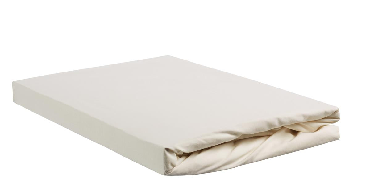 Ambiante Topper Hoeslaken - Katoen - Gebroken wit