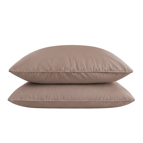 Ambiante Kussensloop - Taupe - 60x70 (set a 2)