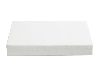 Ambiante Split Topper Fitted Sheet - Cotton - White