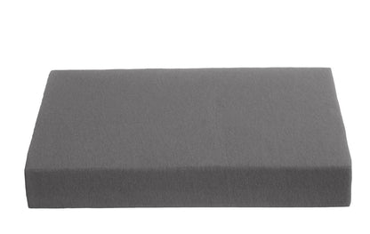 Ambiante Split Topper Fitted Sheet - Cotton - Anthracite