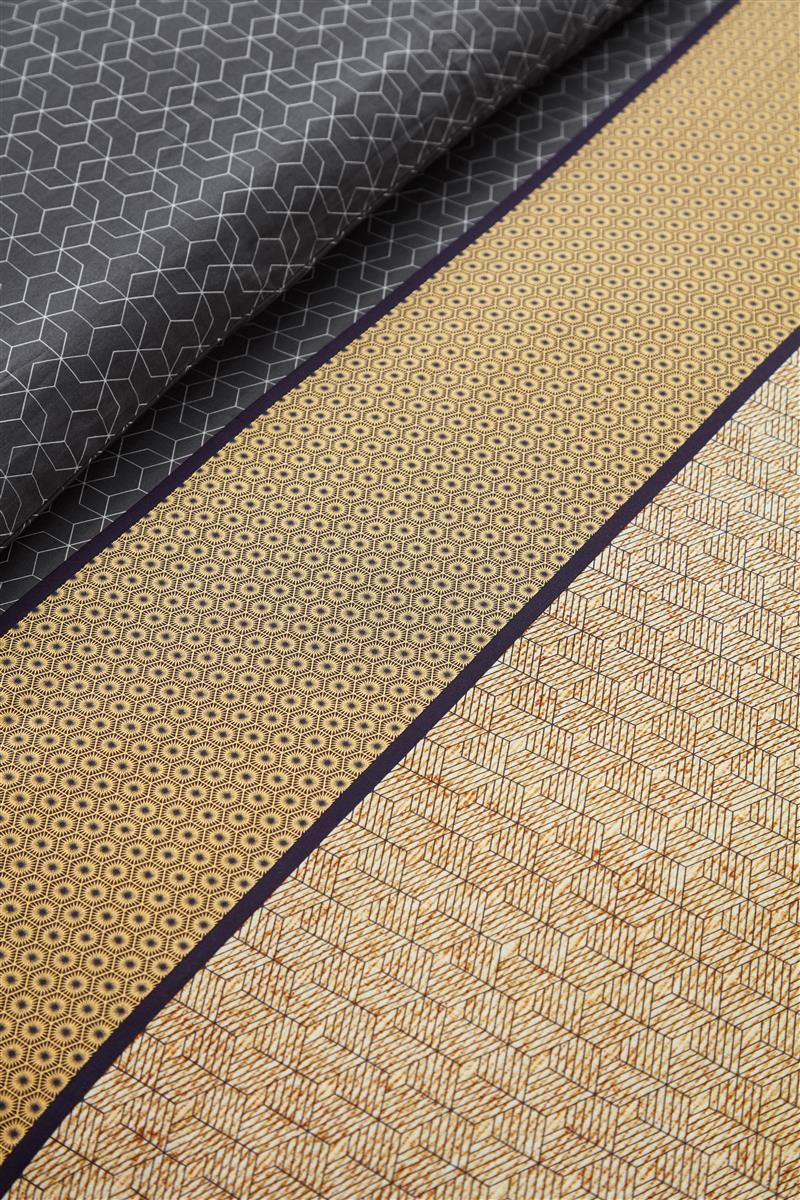 Beddinghouse Camaro dekbedovertrek - Eenpersoons - 140x200/220 - Goud