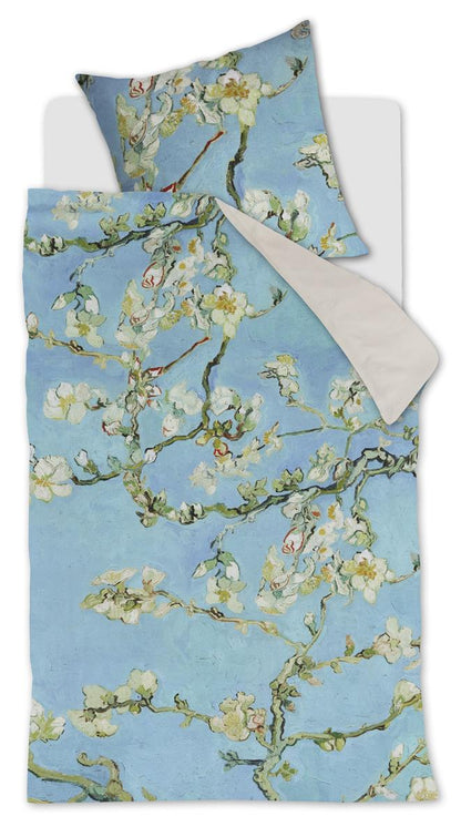 Beddinghouse x Van Gogh Museum Almond Blossom duvet cover - Blue
