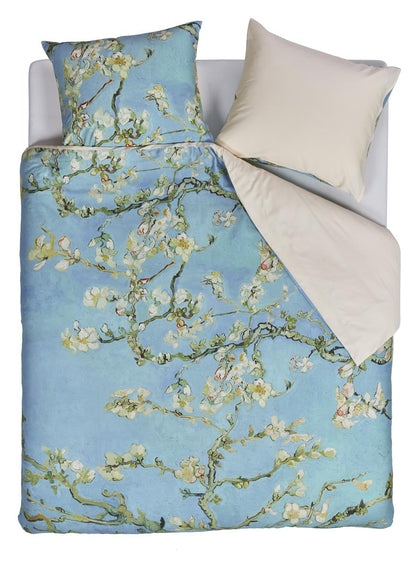 Beddinghouse x Van Gogh Museum Almond Blossom duvet cover - Blue