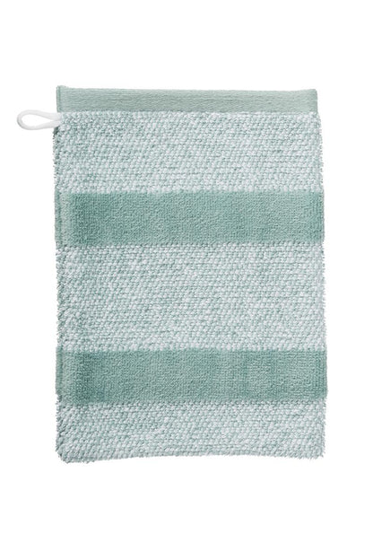 Beddinghouse Sheer Stripe Badtextiel - Groen