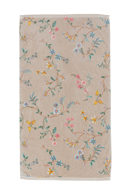 Pip Studio Les Fleurs Badtextiel - Khaki
