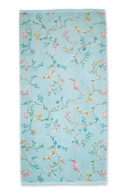Pip Studio Les Fleurs Badtextiel - Blauw