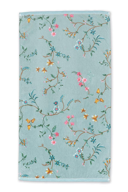 Pip Studio Les Fleurs Badtextiel - Blauw