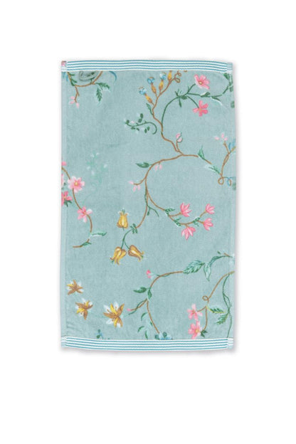 Pip Studio Les Fleurs Badtextiel - Blauw