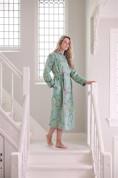 Pip Studio Les Fleurs Bathrobe - Blue