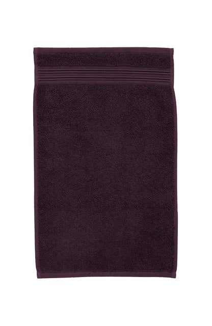 Beddinghouse Sheer Bath Textiles - Dark Red