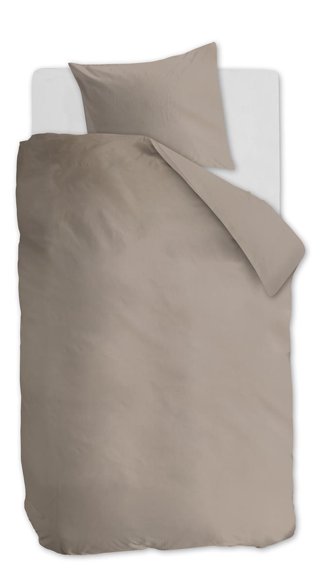 Ambiante Cotton Uni duvet cover - Taupe