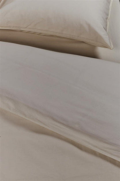 Ambiante Cotton Uni duvet cover - Taupe