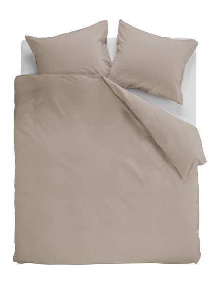 Ambiante Cotton Uni duvet cover - Taupe