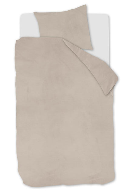 At Home by BeddingHouse Cosy Corduroy dekbedovertrek - Steenrood