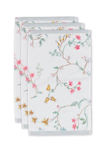 Pip Studio Les Fleurs Bath Textiles - White