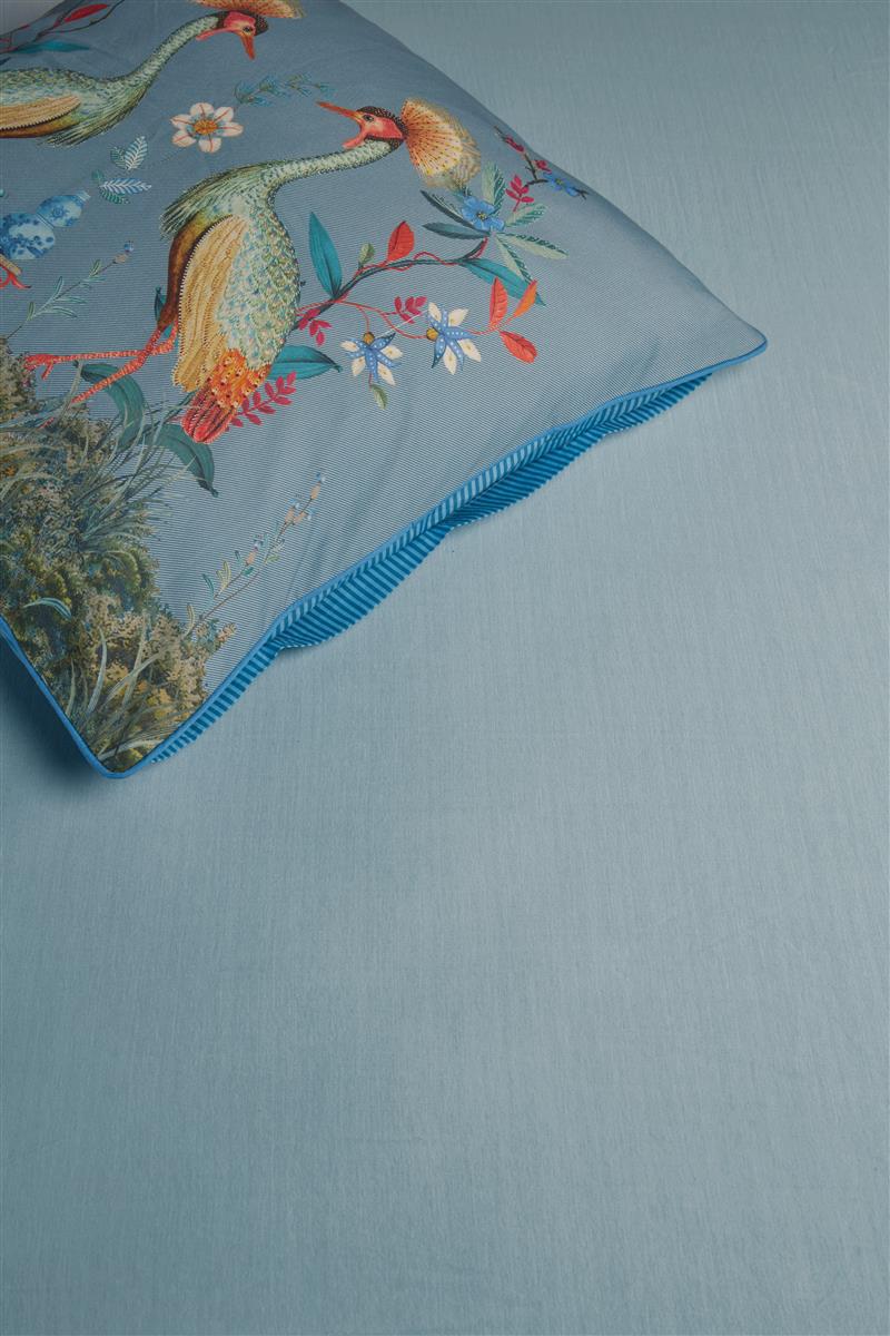 Pip Studio Hoeslaken - Jersey Stretch - Blauw
