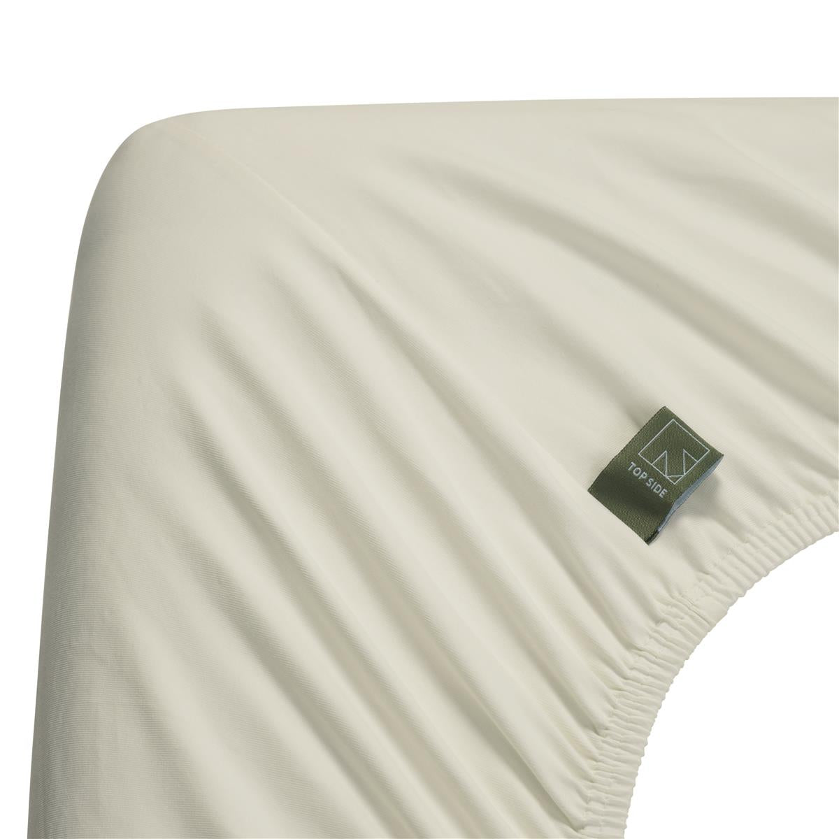 Beddinghouse Dutch Design Topper Fitted Sheet - Jersey Stretch - Off-white