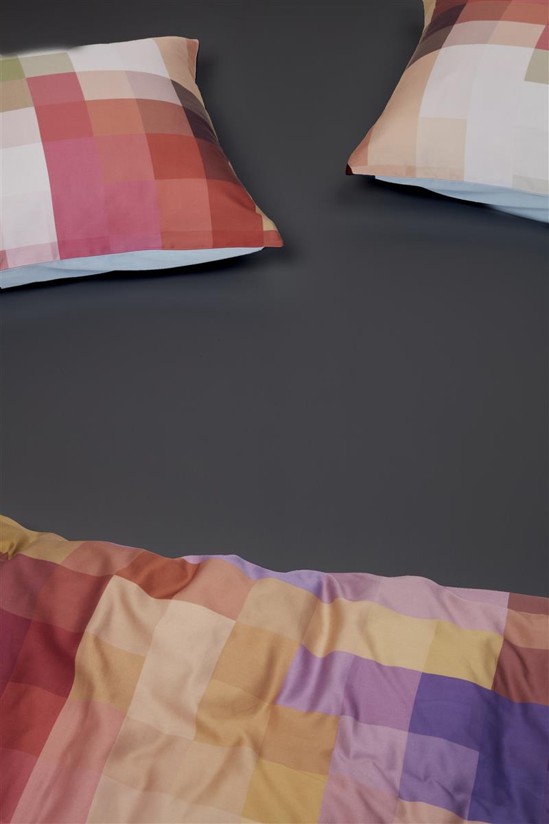 Beddinghouse Dutch Design Split Topper Fitted Sheet - Jersey Stretch - Gray