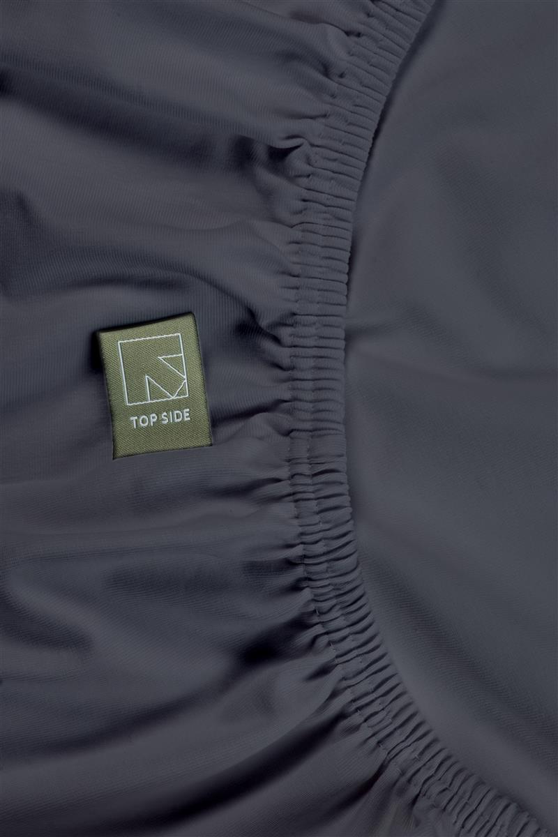 Beddinghouse Dutch Design Split Topper Fitted Sheet - Jersey Stretch - Gray