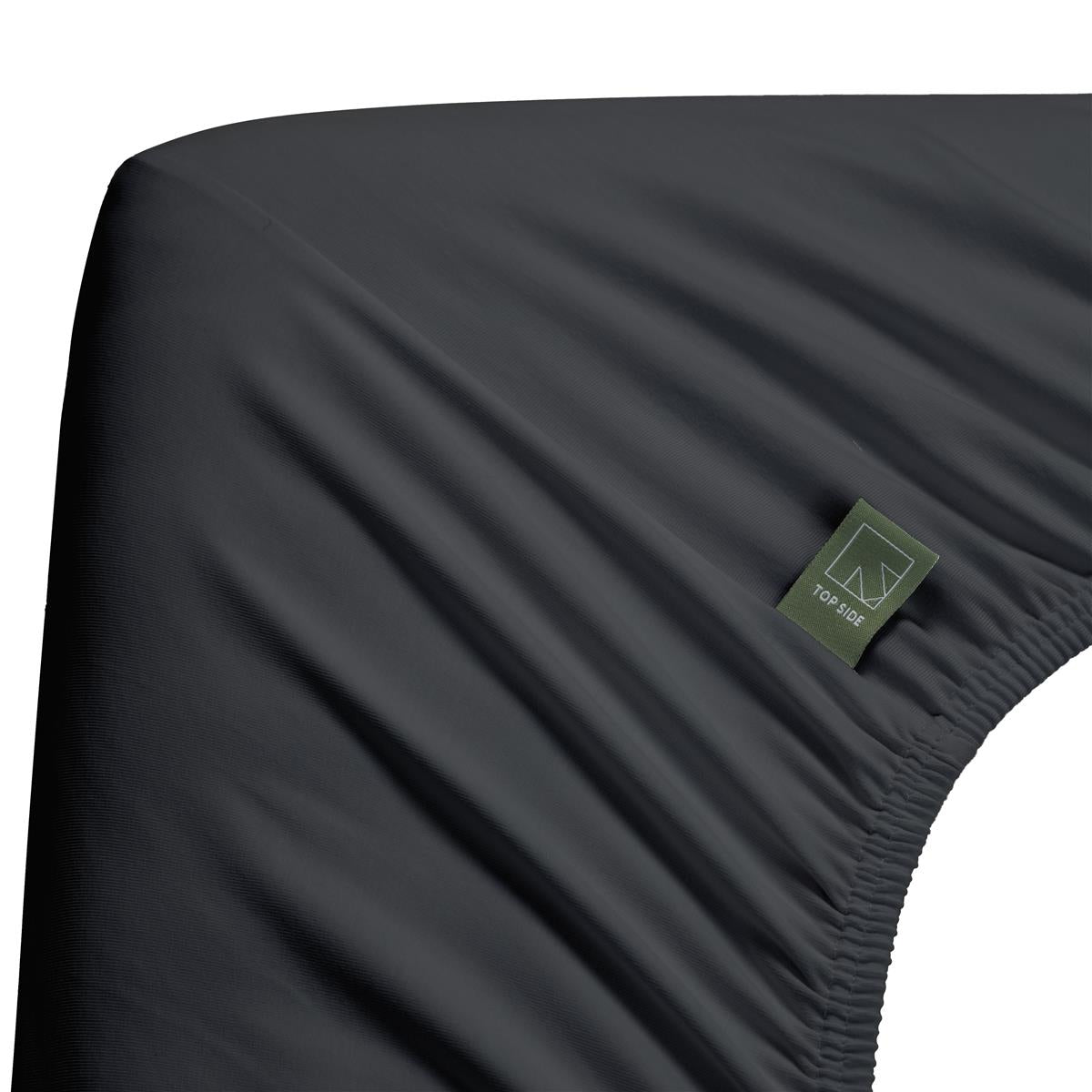 Beddinghouse Dutch Design Split Topper Fitted Sheet - Jersey Stretch - Gray
