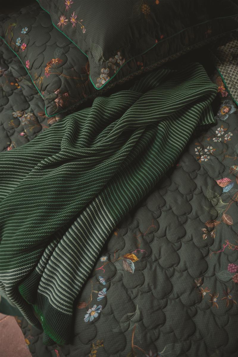 Pip Studio Blockstripe Plaid - 130x170 - Groen